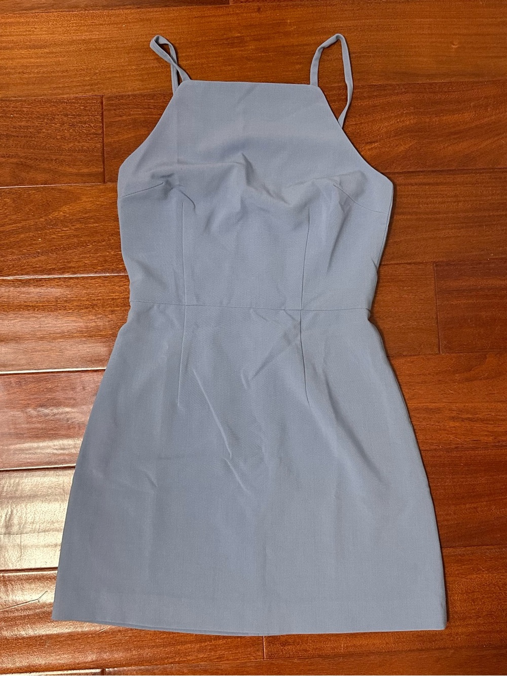 French Connection Women’s Light Blue A-Line Mini Dress Size XS